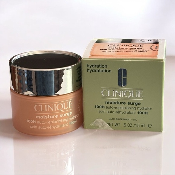 Clinique Moisture Surge 100H Auto-Replenishing Hydrator Travel Size .5 oz/ 15ml - Picture 2 of 2